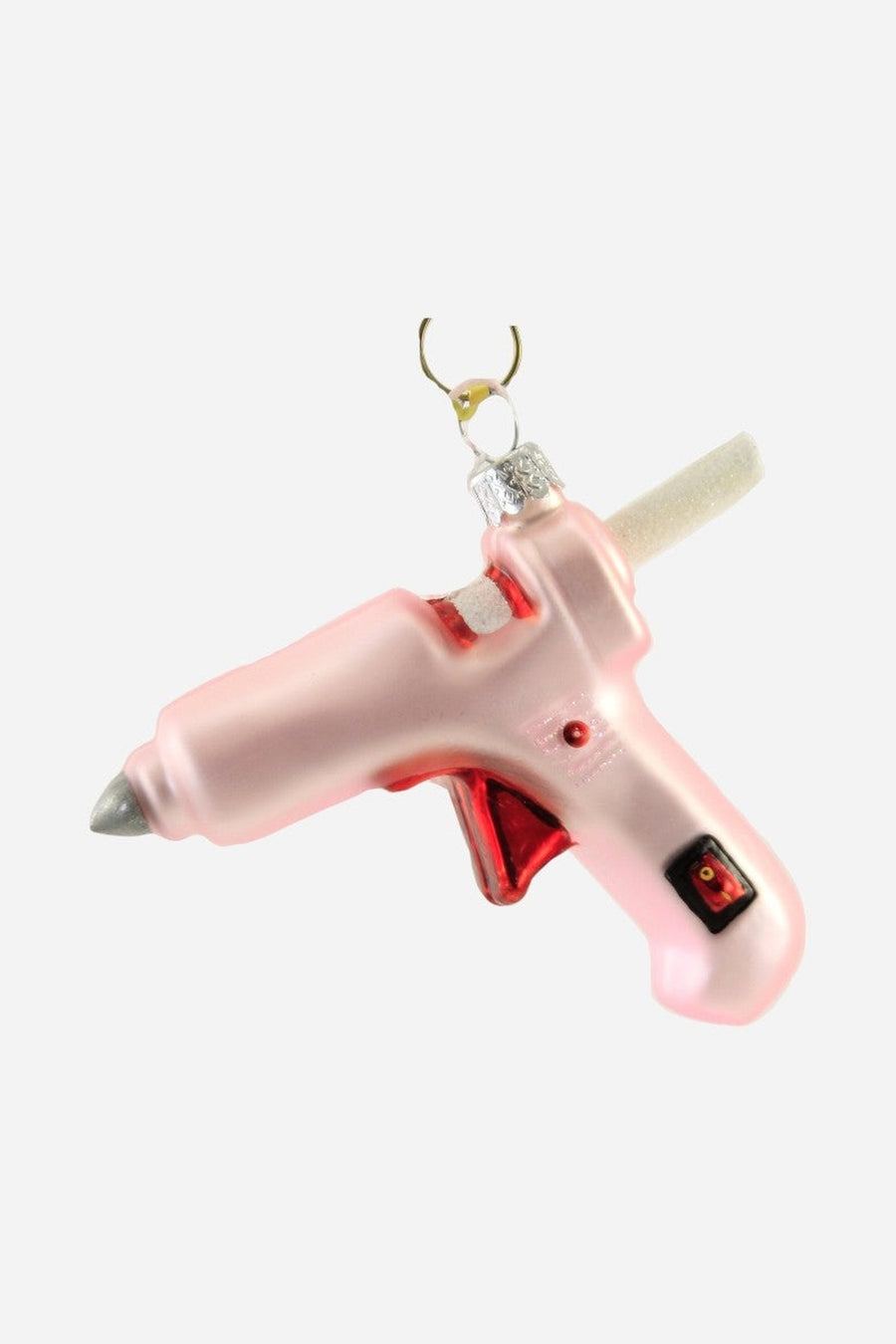 Glue Gun Ornament – three-quarter view