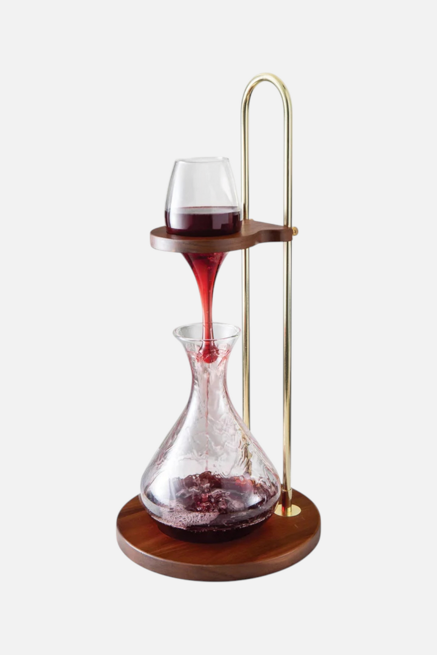 Godinger Connoisseur Aerating Wine Set – front view