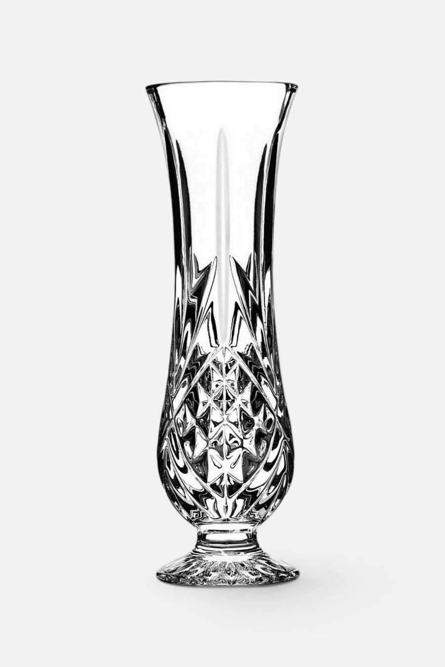 Godinger Dublin Crystal Bud Vase – front view