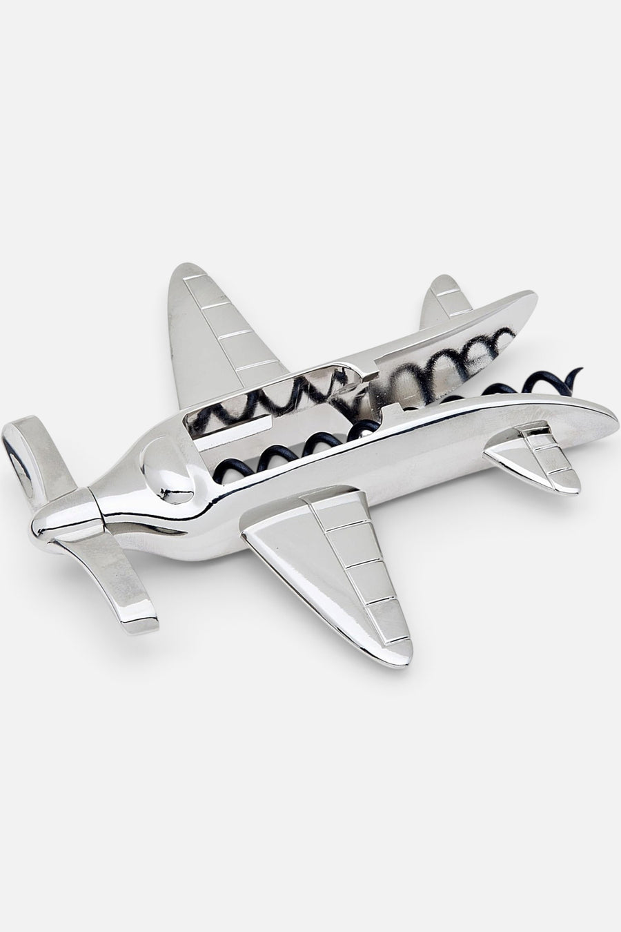 Godinger Silver Art Airplane Corkscrew – front view