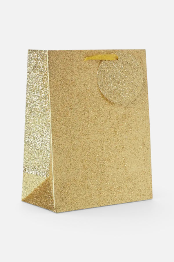 Gold Sparkle Gift Tote - Medium