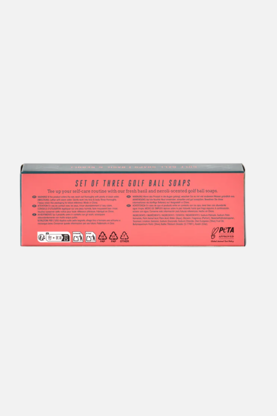 Gentlemen's Hardware Golf Ball Soap Set