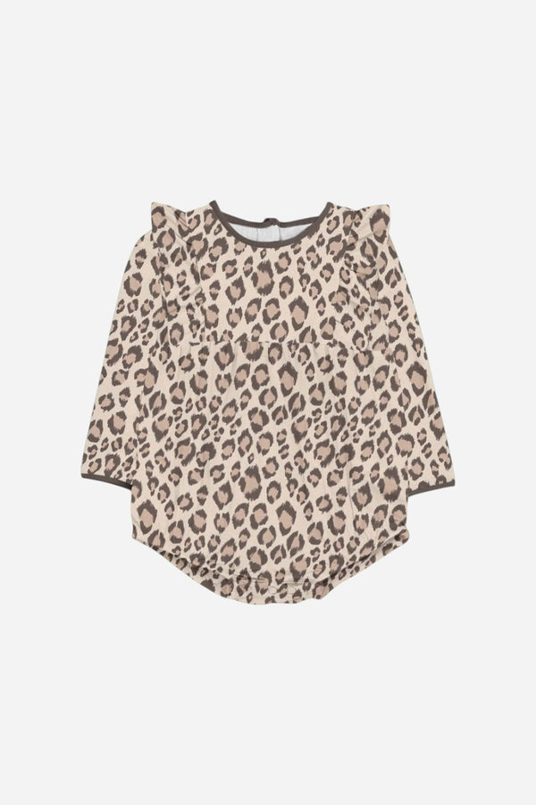 Goosies Classic Leopard Long Sleeve Flutter Bubble