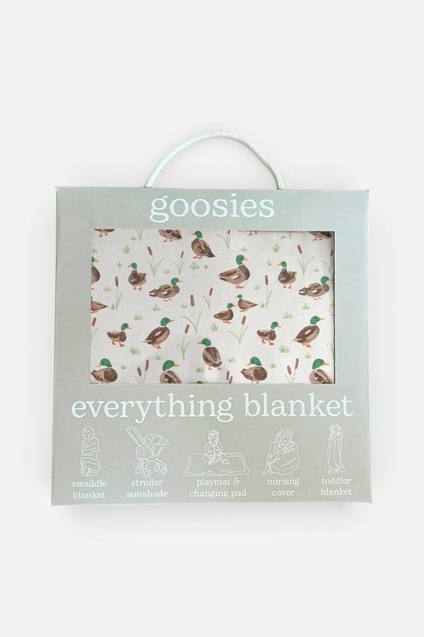 Goosies Everything Blanket in Mallard Drake