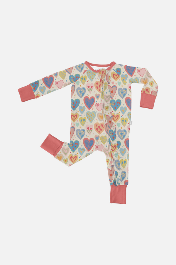 Goosies Lovestruck Long Sleeve Zip PJ's