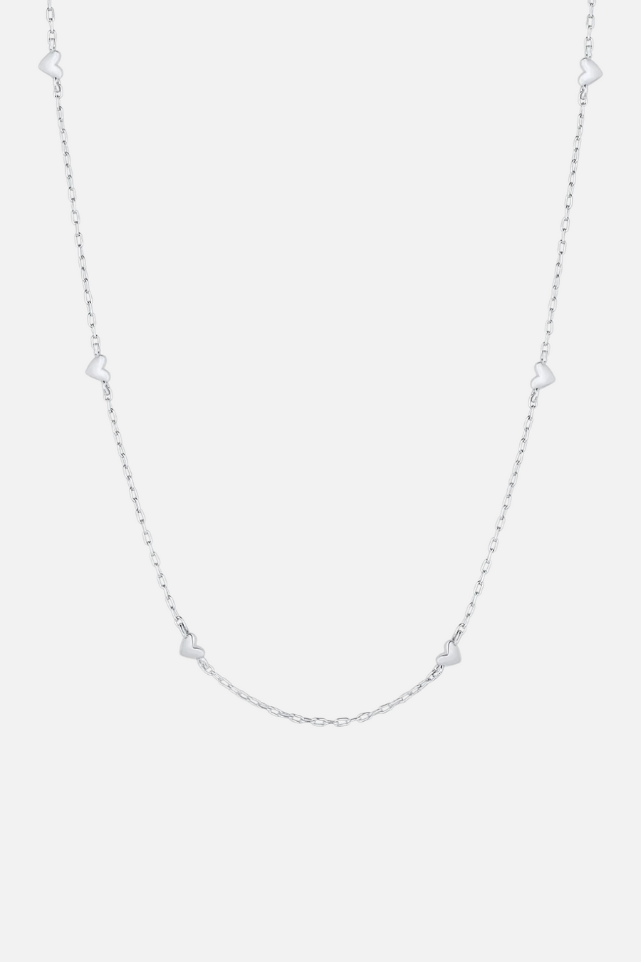 Gorjana Amour Necklace in Silver – front view