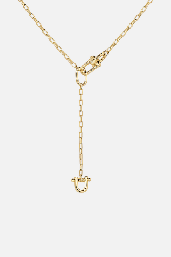 Gorjana Atlas Delicate Lariat in Gold
