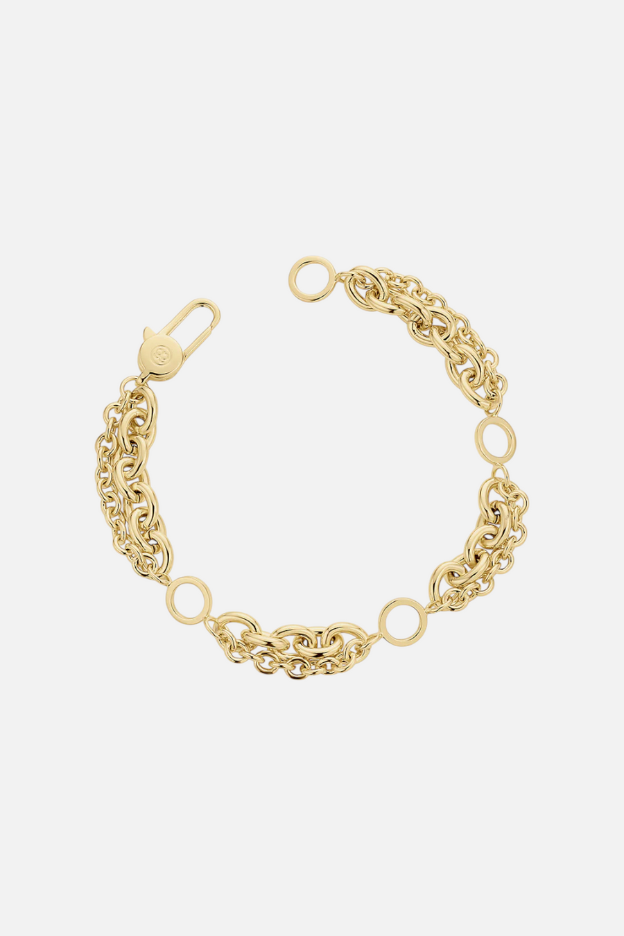 Gorjana Bryce Bracelet in Gold – back view