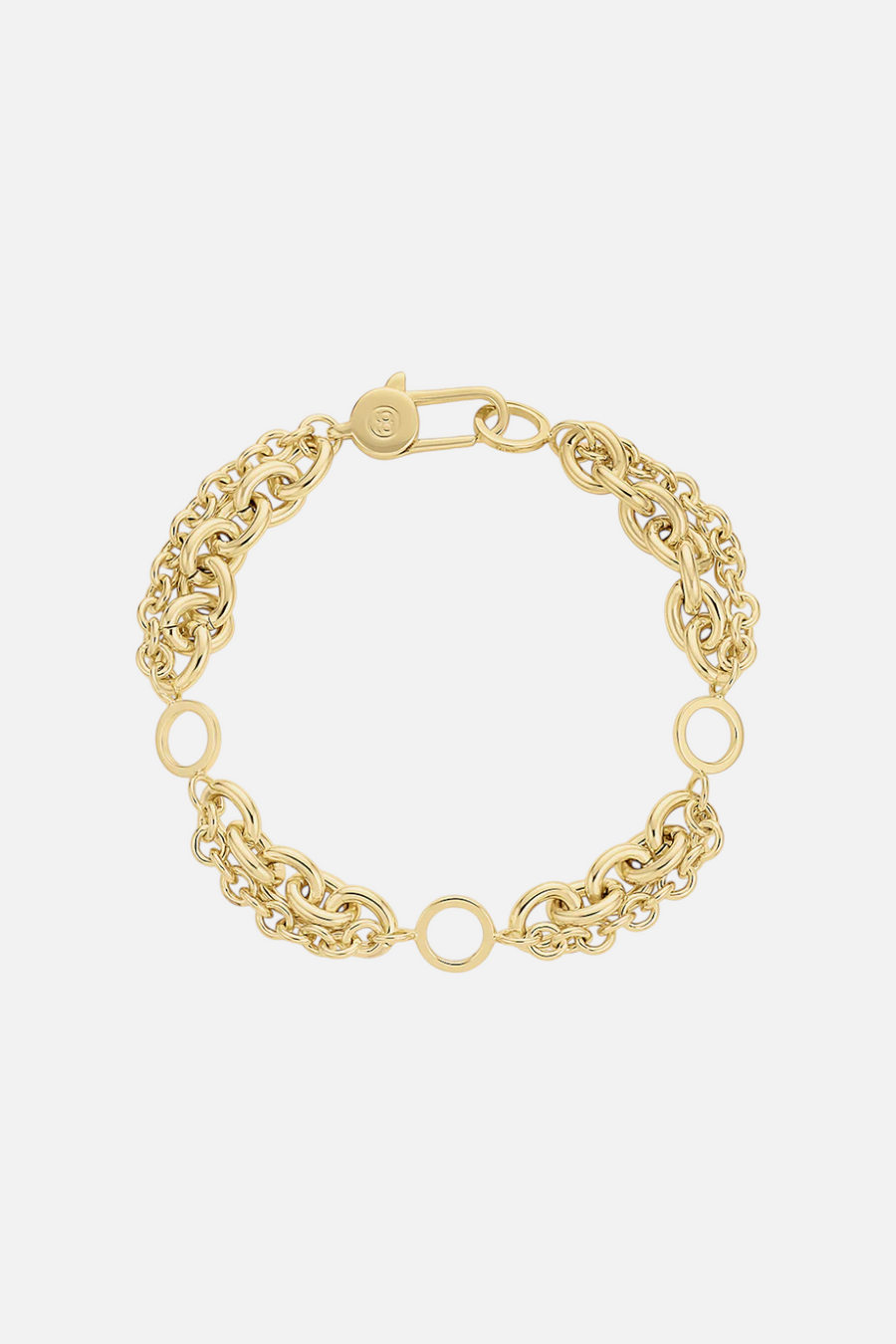 Gorjana Bryce Bracelet in Gold – front view