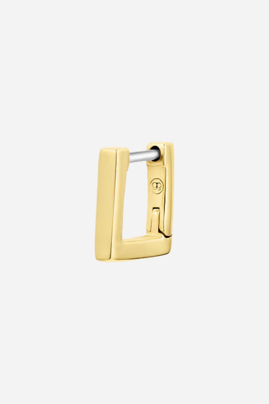 Gorjana Harper Charm Huggie Earring in Gold – front view