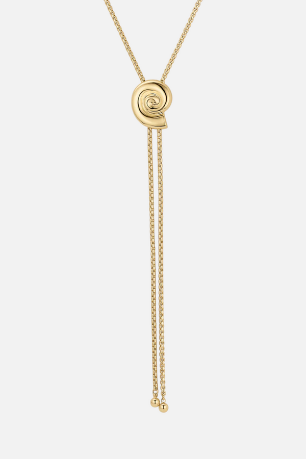 Gorjana Nautilus Bolo Necklace