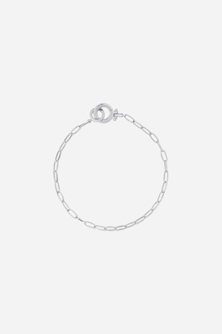 Gorjana Parker Mini Bracelet Silver – front view