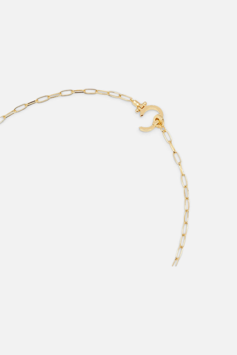 Gorjana Parker Mini Gold Necklace – back view