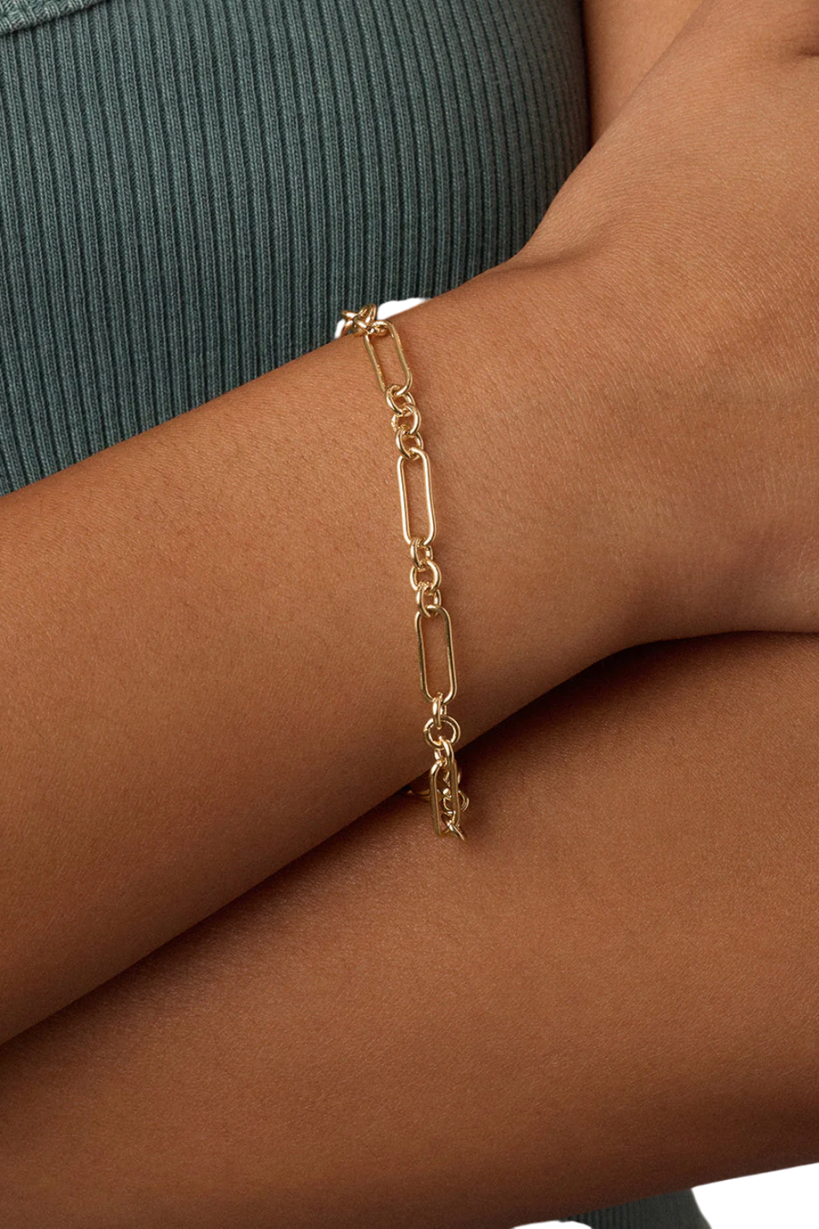 Gorjana Reed Link Bracelet – back view