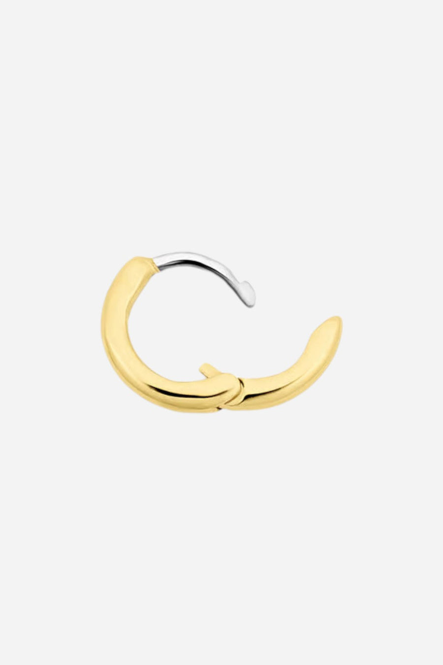Gorjana Taner Charm Huggie Earring in Gold – side view
