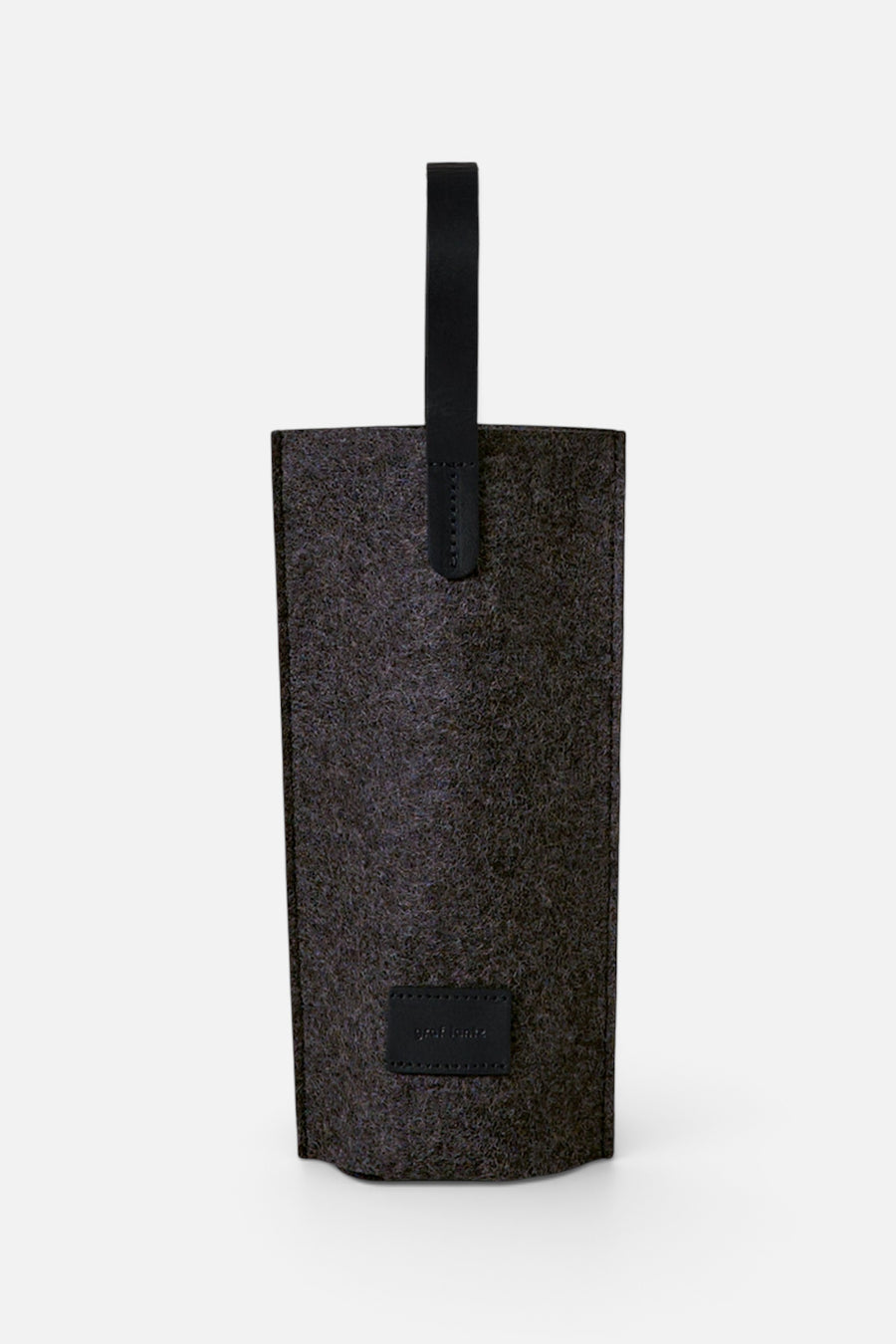 Graf Lantz Hana Merino Wool Bottle Bag – front view