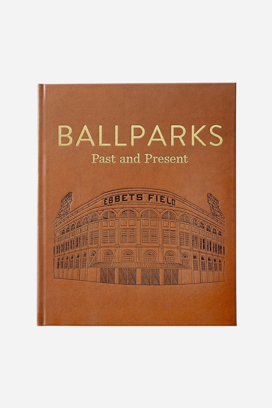 Graphic Image Ballparks Past And Present Book – front view