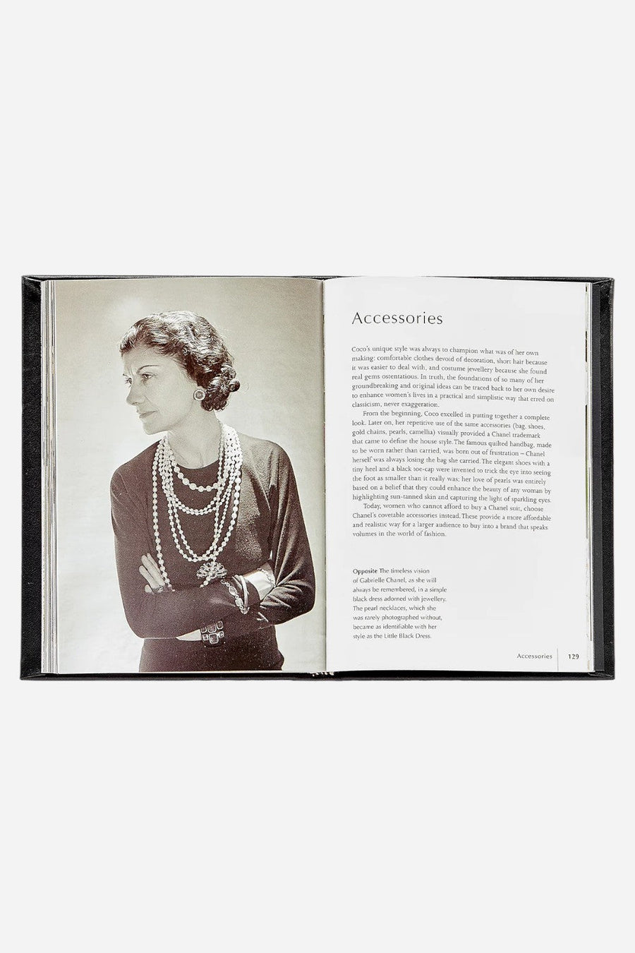 Graphic Image Little Book Of Chanel – side view