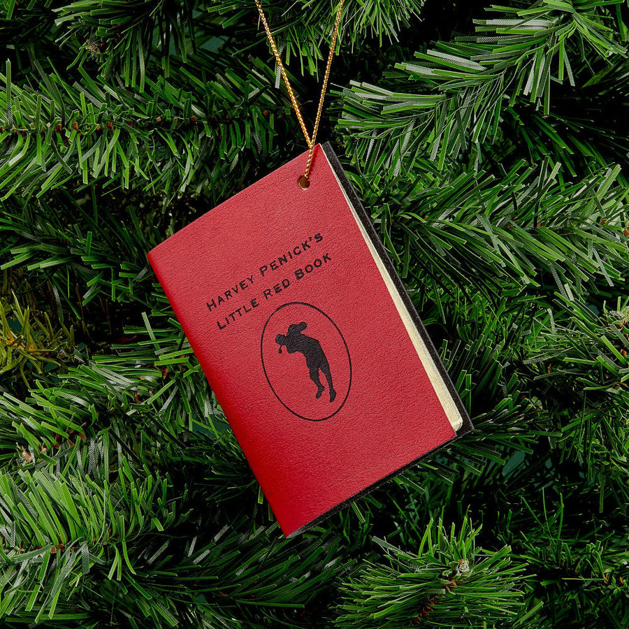 Graphic Image Mini Leather Ornaments: The Golfer, Set of 4 – side view