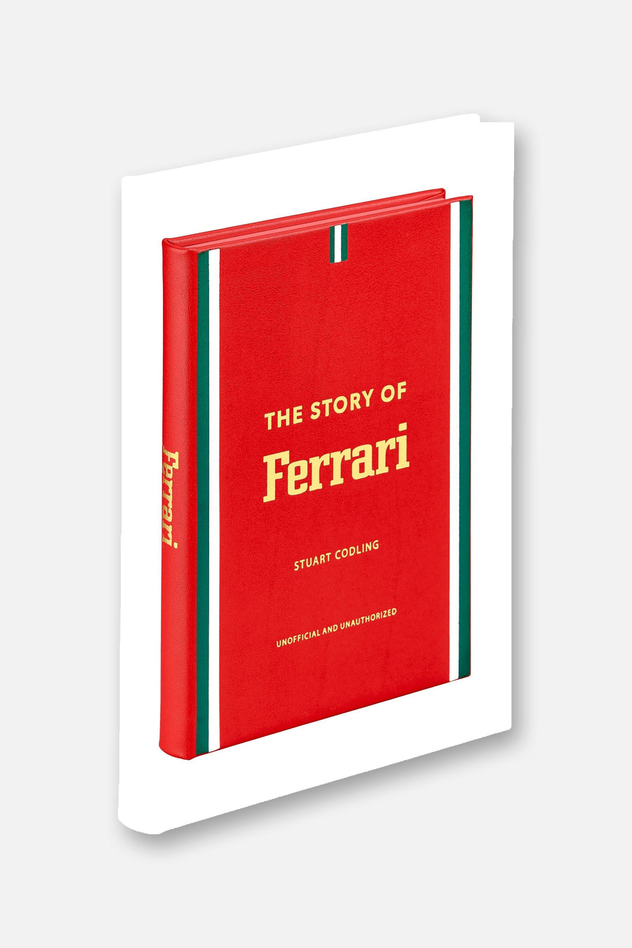 Graphic Image The Story of Ferrari – back view