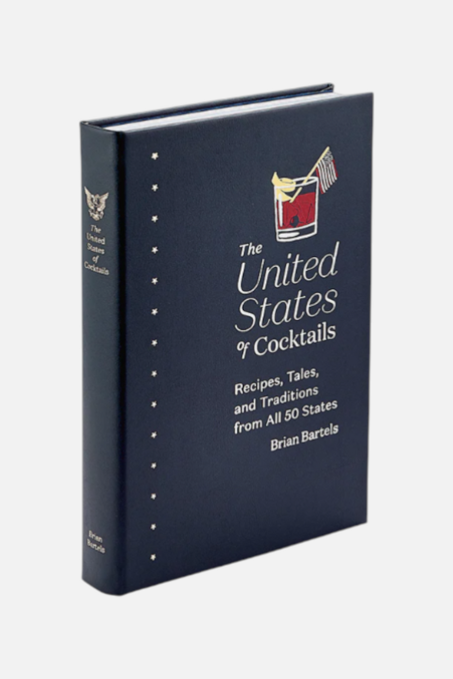 Graphic Image United States Of Cocktails Book – back view