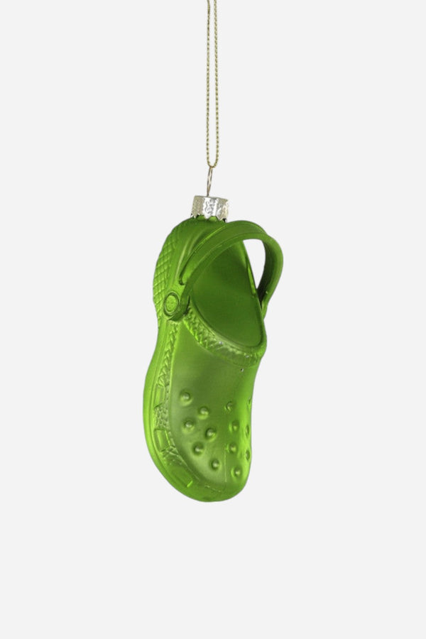 Green Clog Ornament