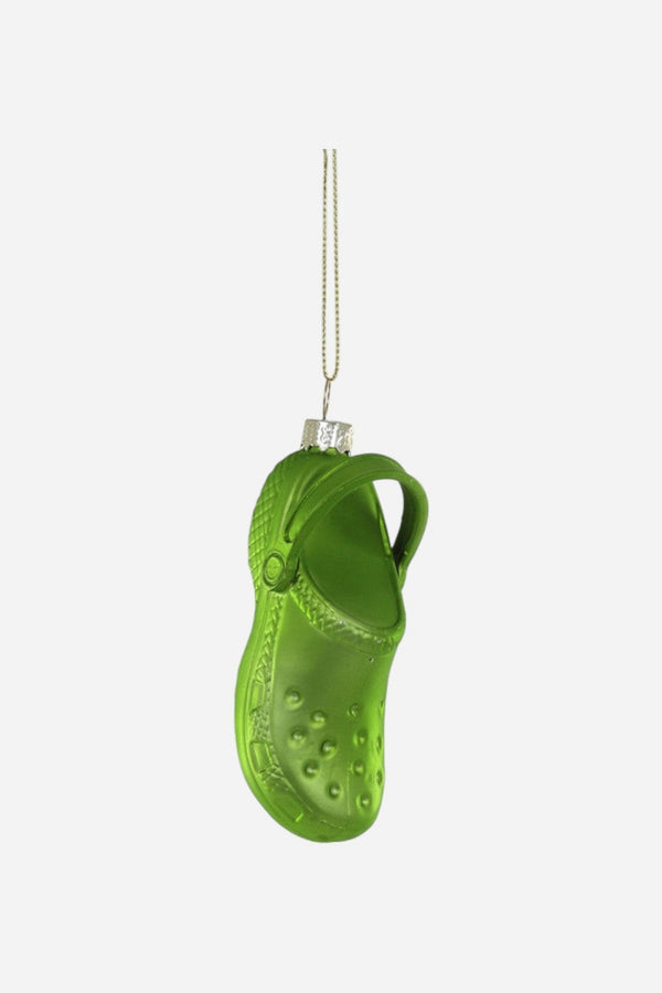 Green Clog Ornament