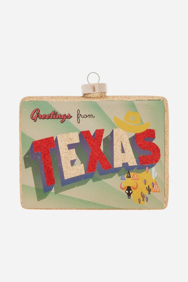 Greetings From Texas Ornament