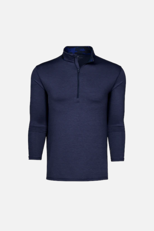 Greyson Guide Sport Quarter Zip in Maltese Blue