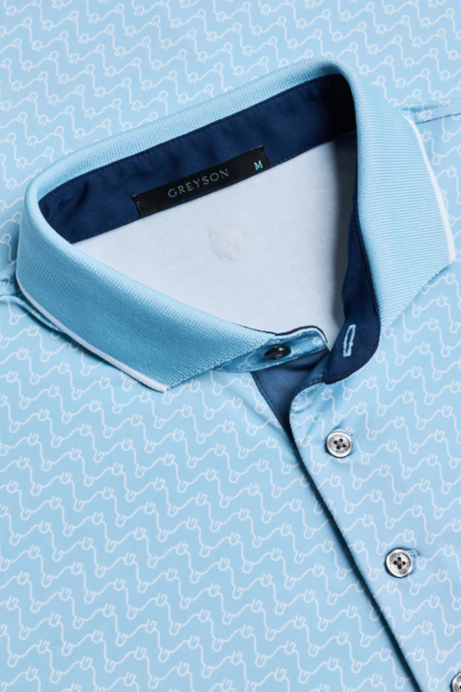 Greyson Rogue River Polo in Wolf Blue