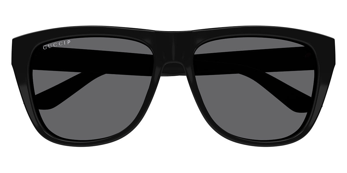 Gucci Black Men's Sunglasses with Gray Polarized Lenses | CHROME