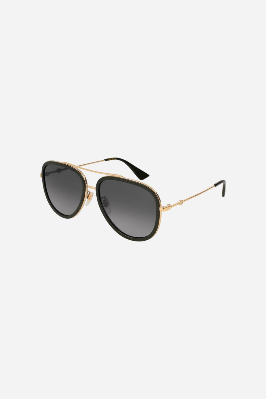 Gucci Gold/Grey Aviators - Gg0062s-011 57 – back view