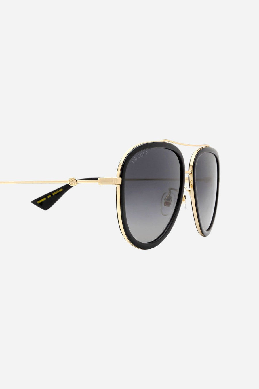 Gucci Gold/Grey Aviators - Gg0062s-011 57 – detail