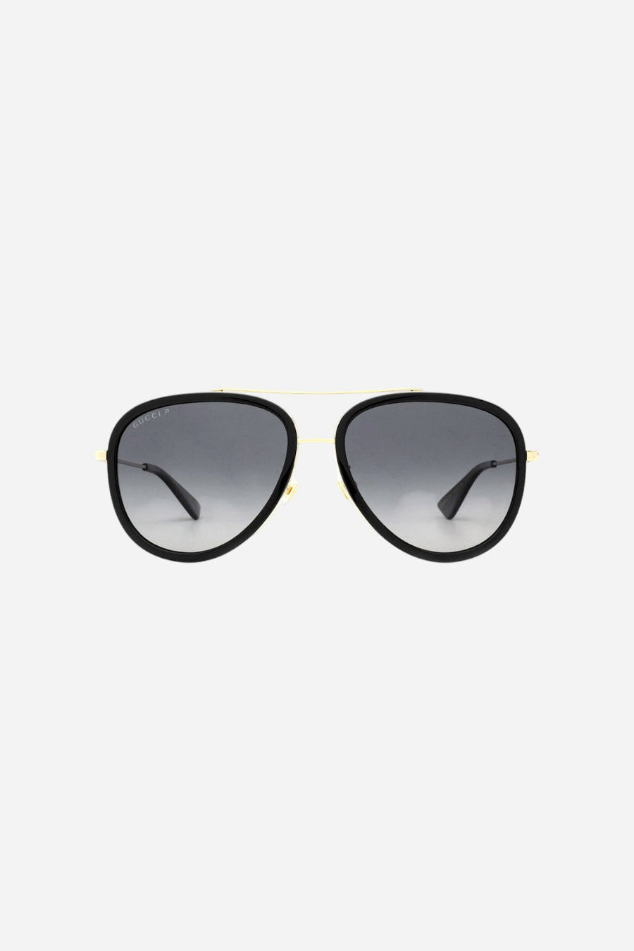 Gucci Gold/Grey Aviators - Gg0062s-011 57 – front view