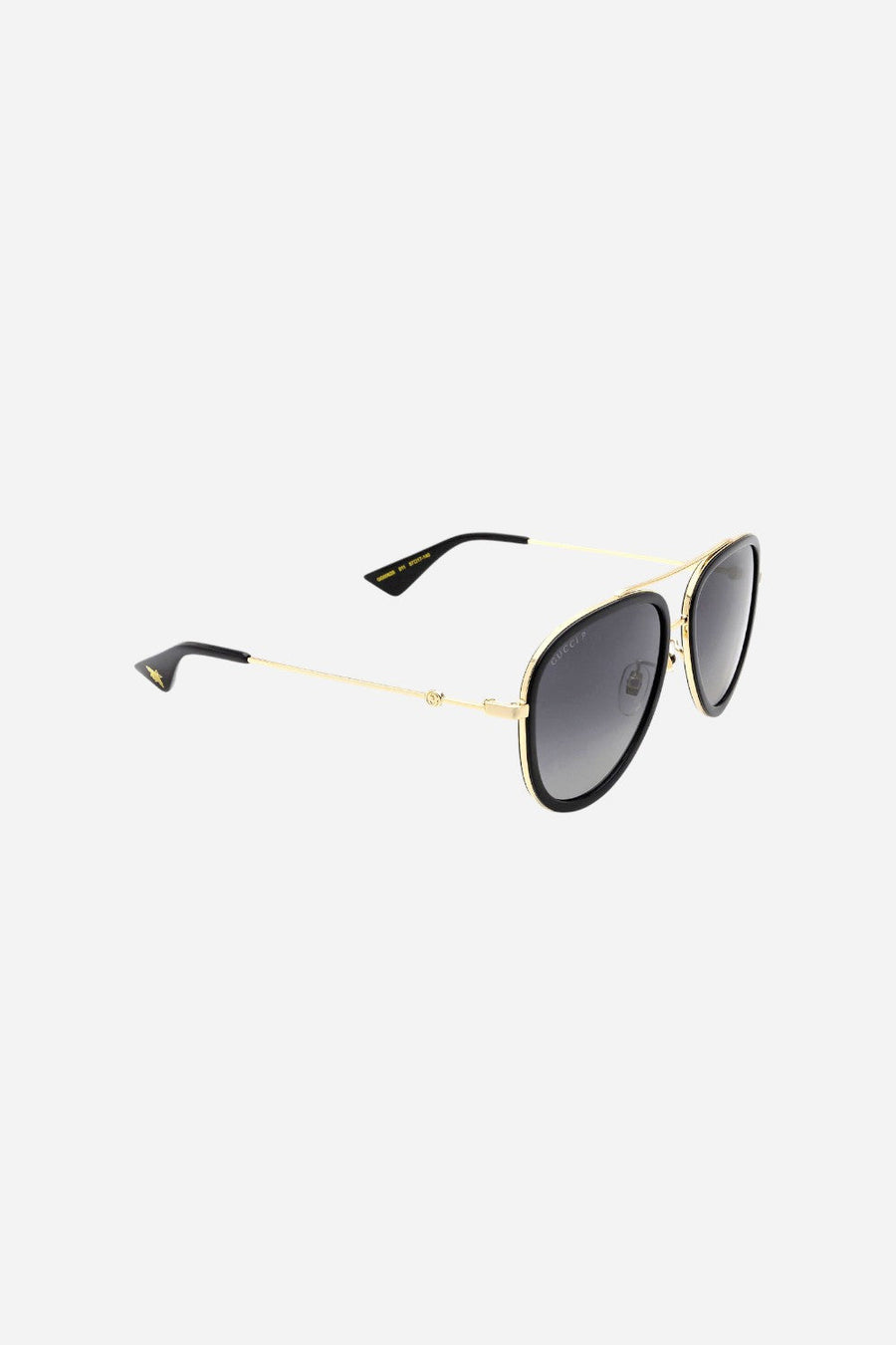 Gucci Gold/Grey Aviators - Gg0062s-011 57 – side view