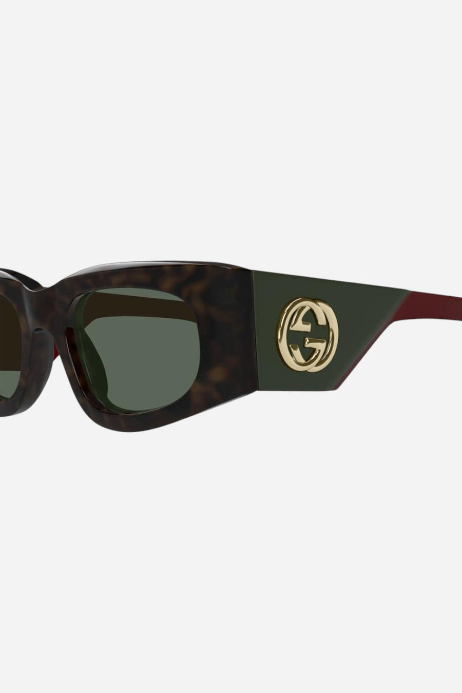 Gucci Havana on Red Sunglasses - Gg1664s-002 51 – side view
