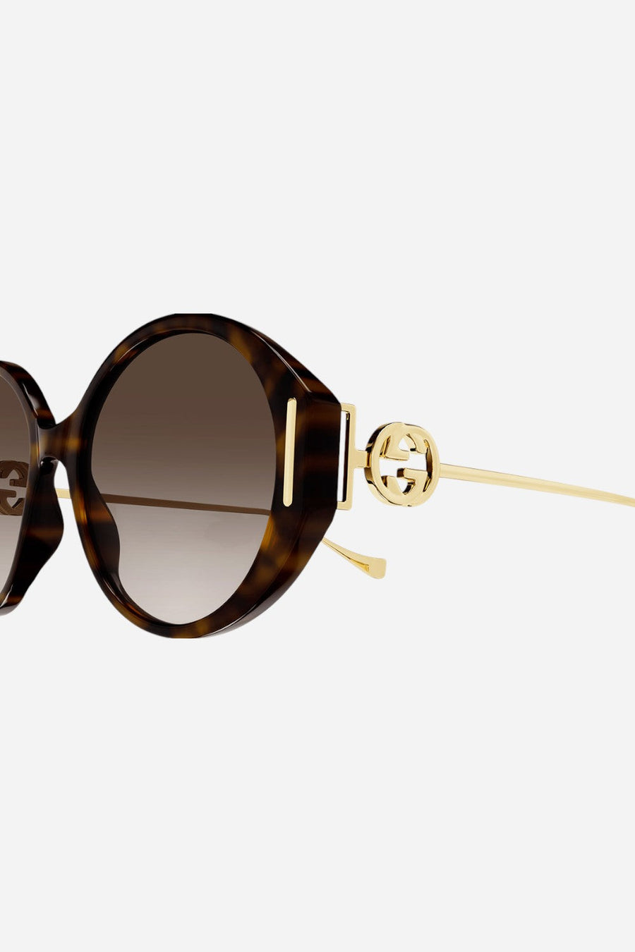 Gucci Oversized Round Sunglasses - GG1202s-003 57 – side view