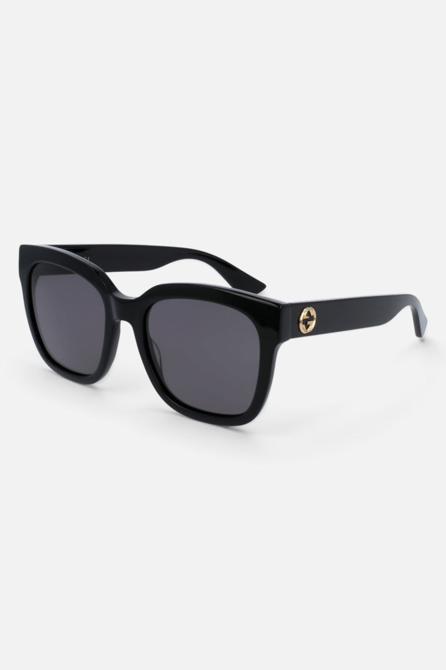 Gucci Rectangular Sunglasses in Black (GG0034SN 001 54) – front view