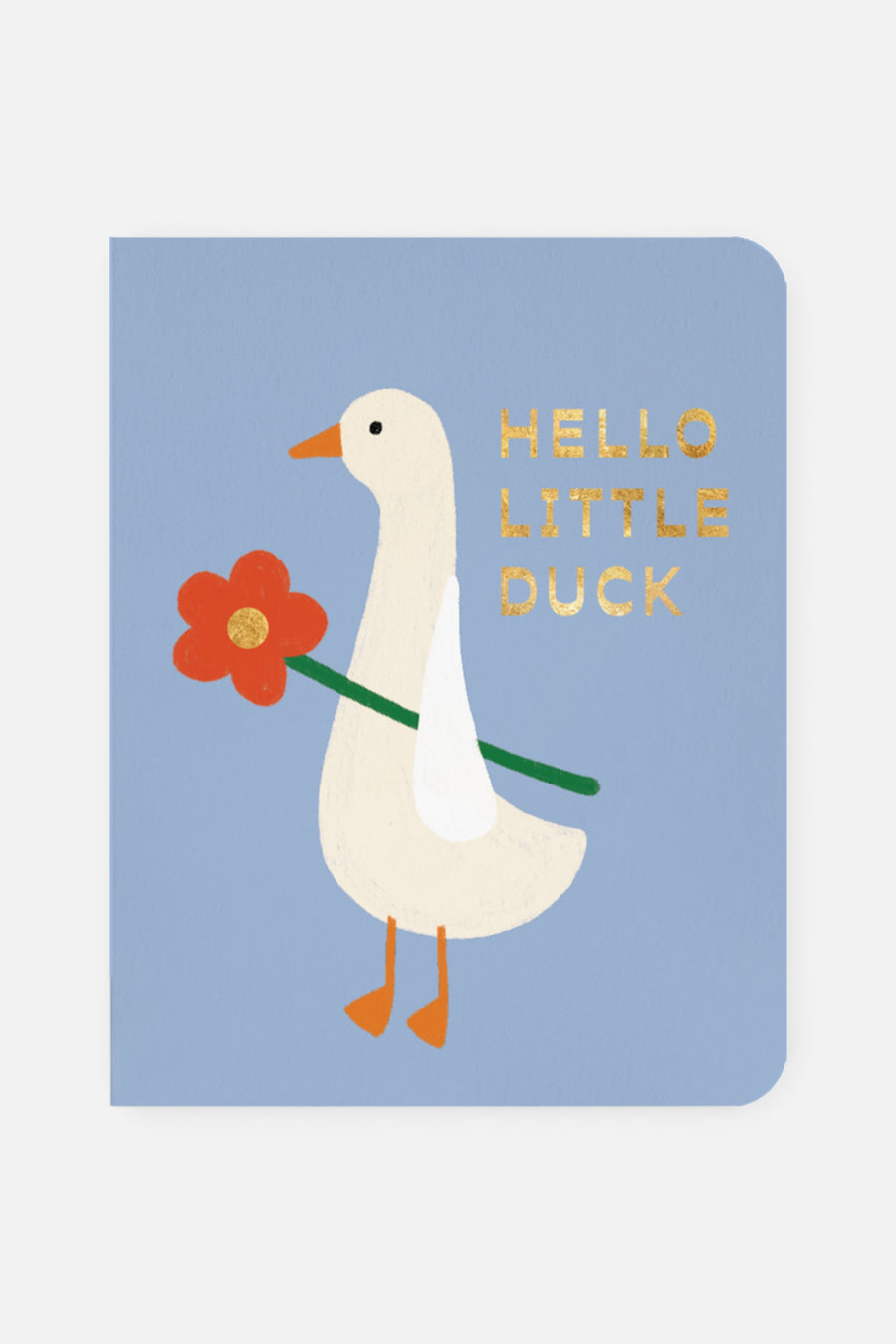 Halfpenny Postage Little Duck Card – front view