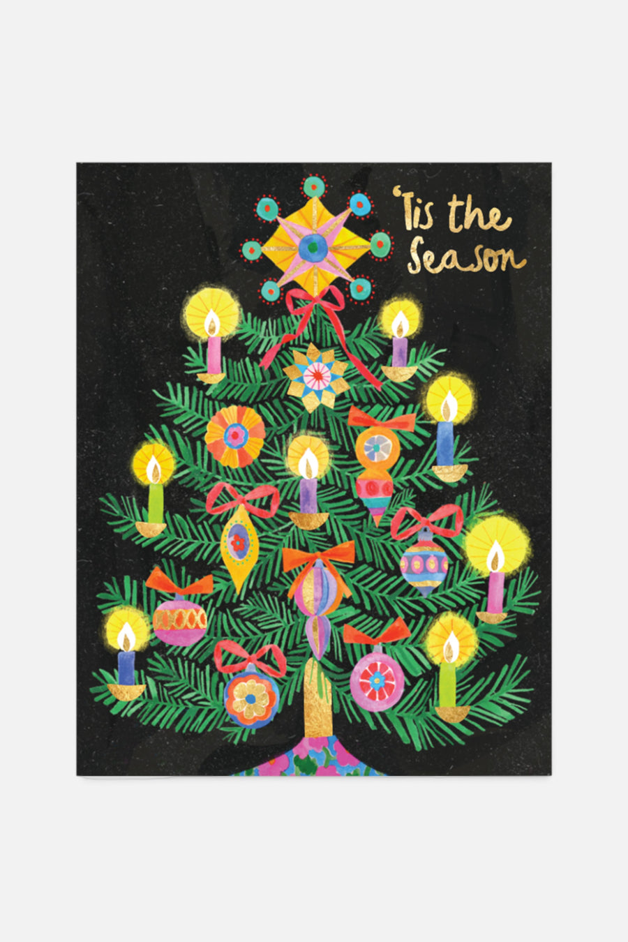 Halfpenny Postage Tis the Season Card – front view