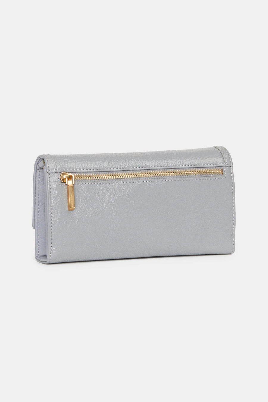 Hammit AJ Crossbody Clutch in Marina Glaze Brushed Gold Hammered – alternate