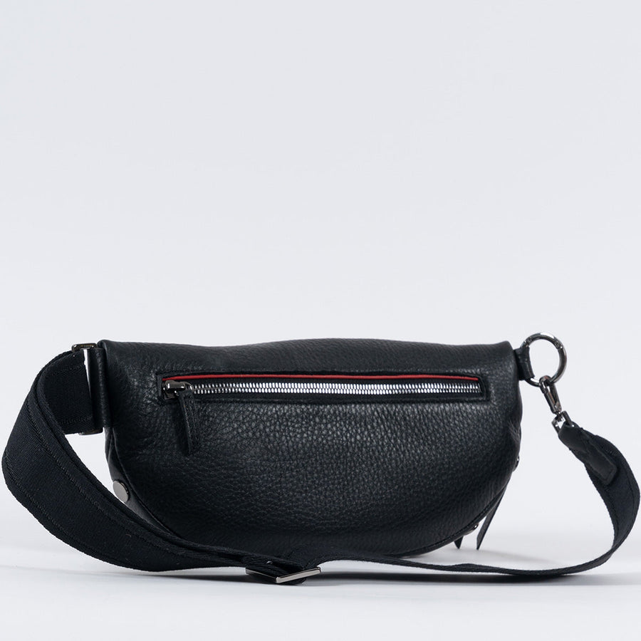 Hammitt Charles 2 in Black/Gunmetal – back view