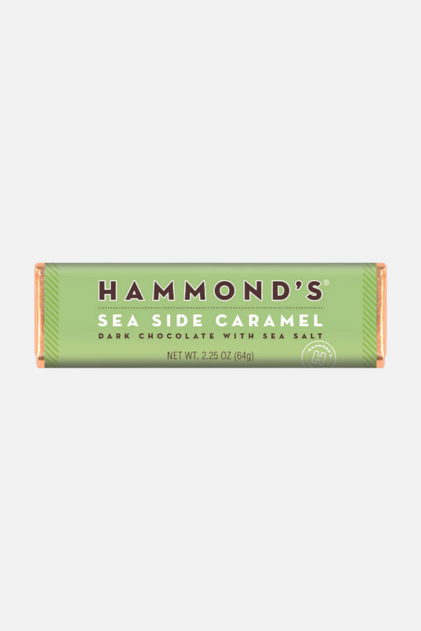 Hammond Candies Sea Side Caramel Dark Chocolate Bar