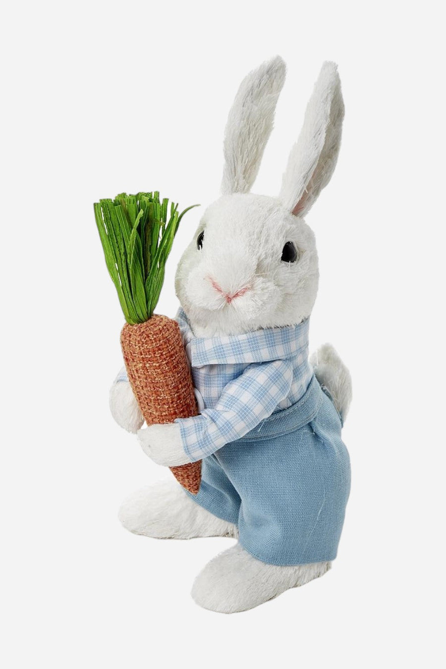 Hand-Crafted Vintage Easter Bunny Décor – flat lay