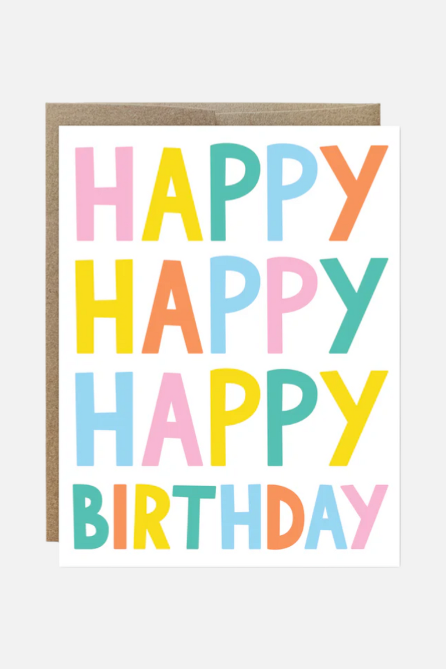 Happy Happy Birthday Card