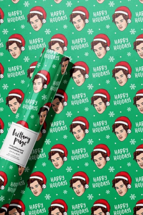 Harry Holidays Wrapping Paper