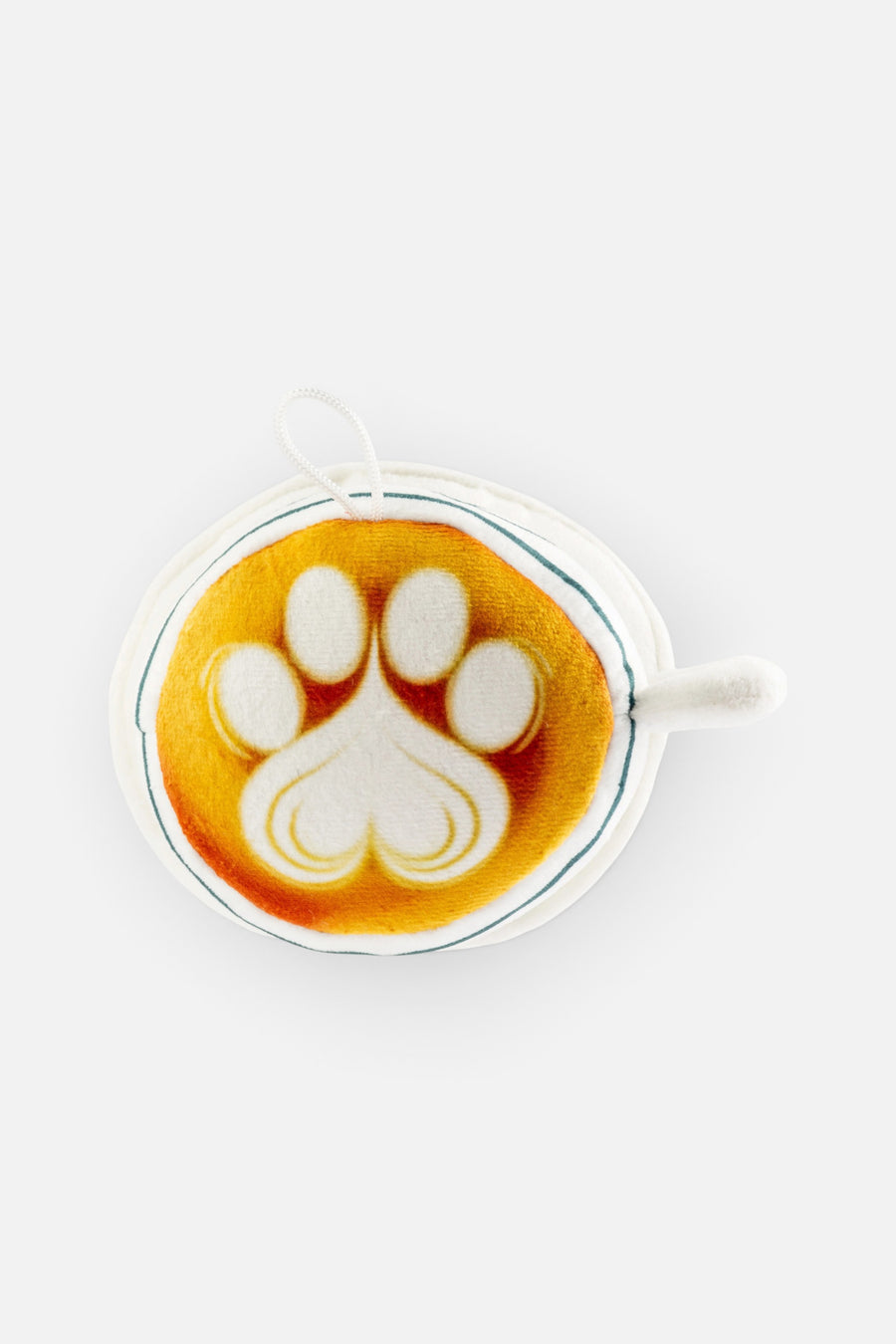 Haute Diggity Dog Ruff's Coffee Cup & Saucer Dog Toy – back view