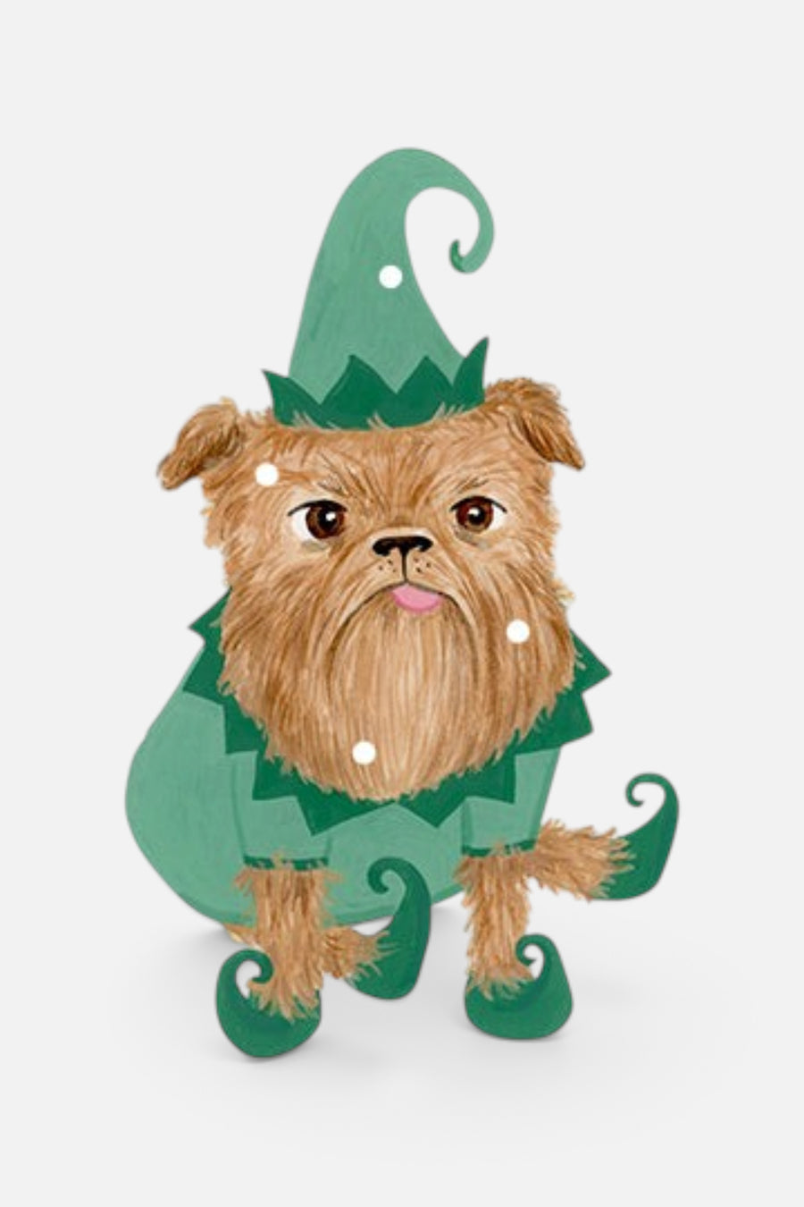 Have Your Elf A Merry Christmas Greeting Card – back view