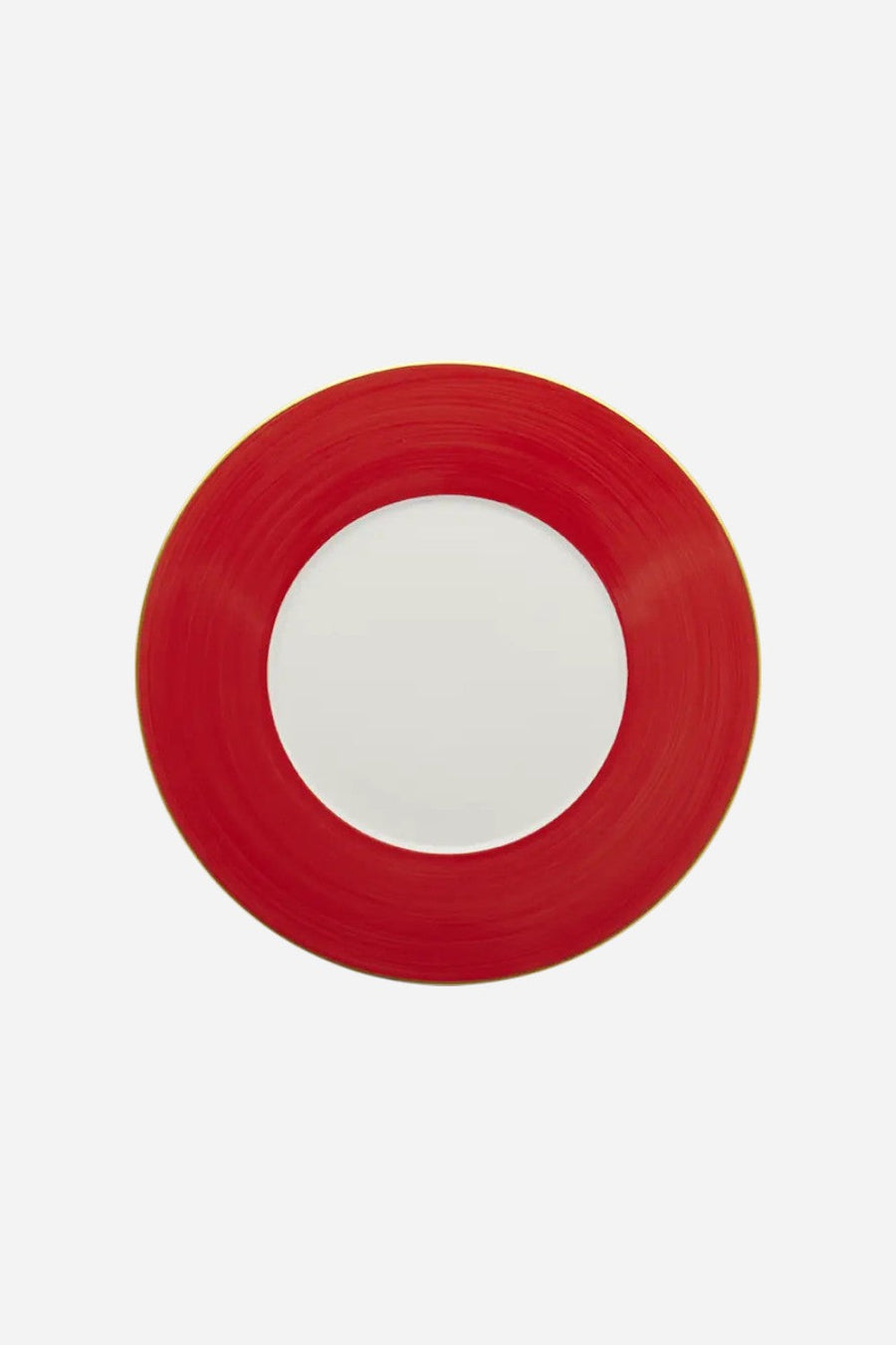 Haviland & Parlon Lexington Ruby Dinner Plate – front view