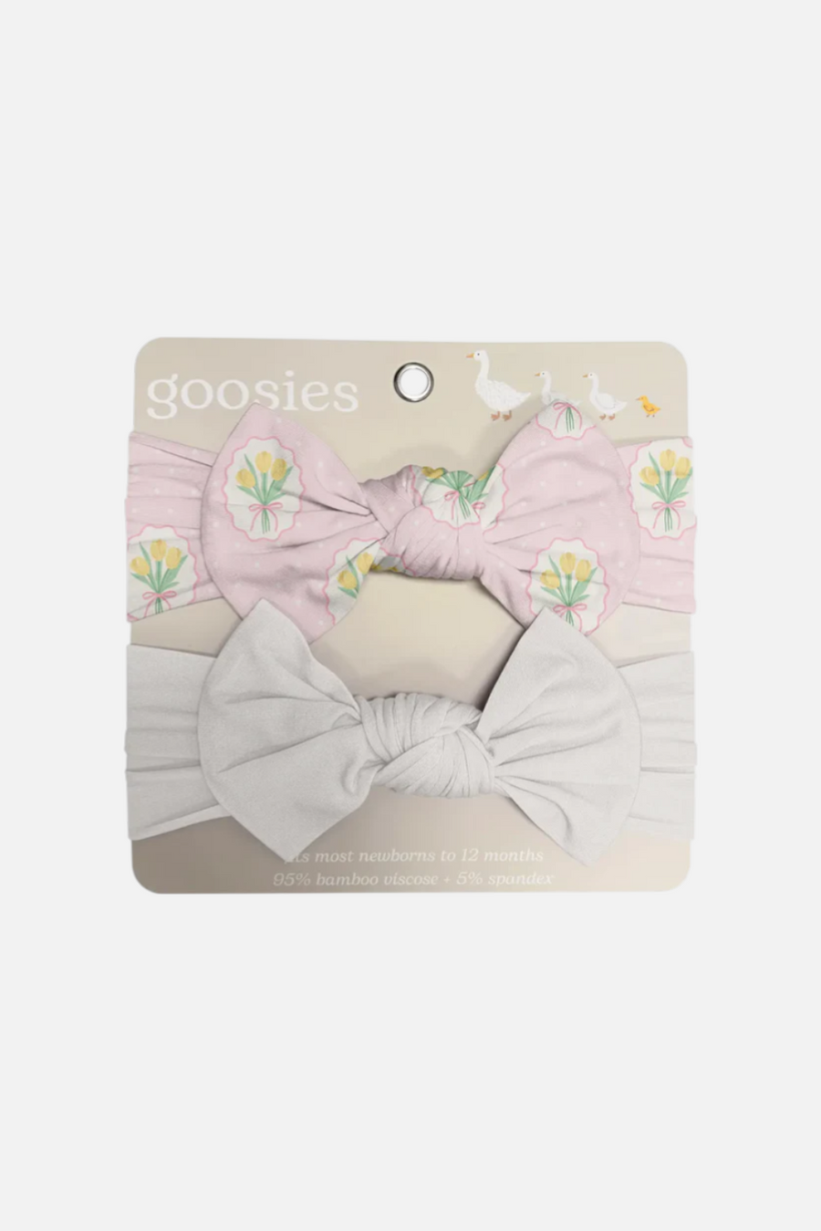 Goosies Headband Bow Fancy Tulips